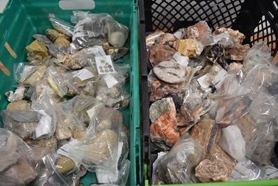 Lot 264 - An extensive collection of Fossils and Minerals