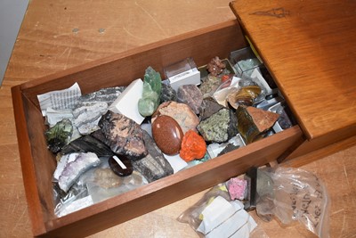 Lot 273 - A small collection of Minerals and Fossils