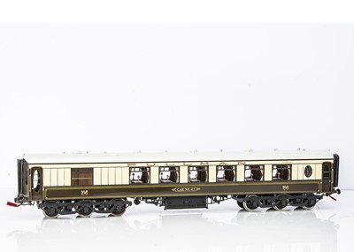 Lot 826 - A John Clegg Gauge 1 Twelve-Wheel Pullman Dining Car No 45