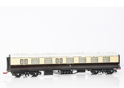 Lot 828 - A John Clegg Gauge 1 Bogie GWR Kitchen Car No 9056