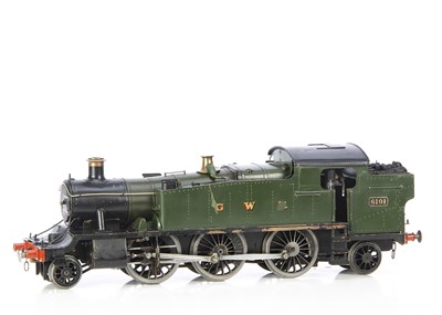 Lot 837 - A Gauge 1 Live Steam Spirit-Fired Model Of GWR 6100 Class 2-6-2 Tank Locomotive No 6101