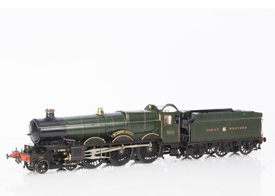 Lot 839 - An Aster Gauge 1 Live Steam Spirit-Fired GWR 4-6-0 Castle-Class Locomotive and Tender renamed as St Mawes Castle No 5018