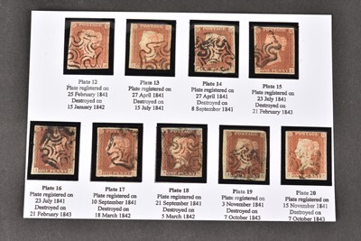 Lot 435 - Victorian 1d Penny Reds