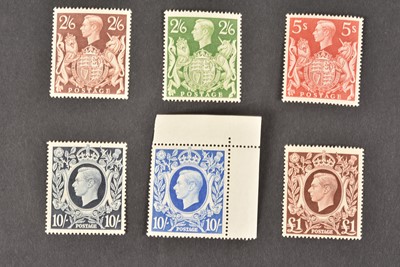 Lot 438 - George VI 2/6d - £1 set of 6