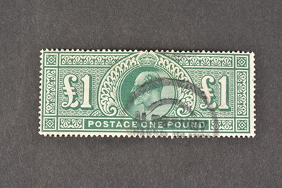 Lot 439 - 1911 £1 green
