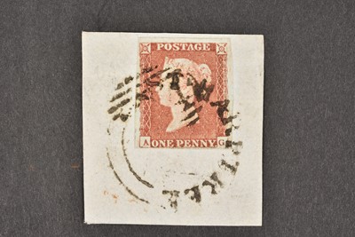Lot 445 - An 1841 1d Penny Red