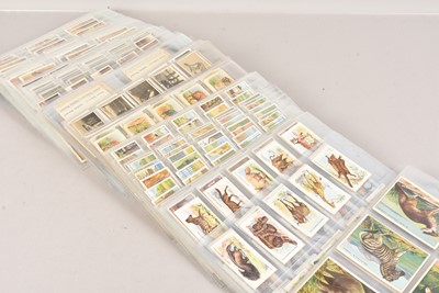 Lot 471 - Pre and Post-war Cigarette and Trade Card Foreign Wildlife and Zoo Themed Sets (37)
