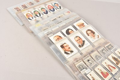 Lot 483 - Pre War Cigarette Card and Trade Card Events and People of the Day Themed Sets (37)