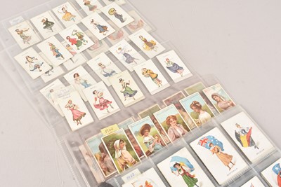 Lot 486 - Pre-war Cigarette Card Sets International Girls/Female Royalty Themed Sets (4)