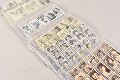 Lot 499 - Pre-war Cigarette Card Beauties and Actresses Sets and Part Sets (19)