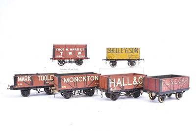 Lot 847 - Scratch/Kit built Gauge One Private Owner  Goods Wagons and Northern Fine scale Example (6)