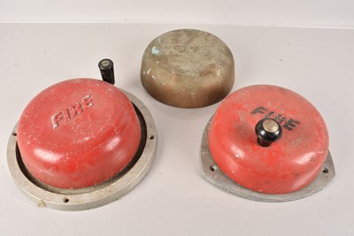Lot 528 - Two Vintage Hand Wind Fire Alarms