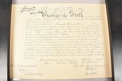 Lot 545 - A George VI Military Commission