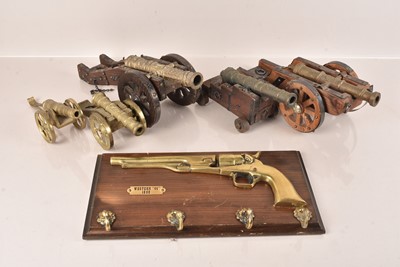 Lot 548 - A group of five Artillery and Naval Cannons