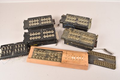 Lot 555 - A collection of Royal Air Force Bomb Selector and Release Units
