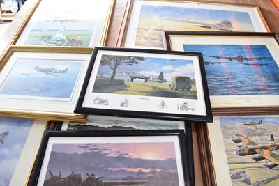 Lot 568 - Ten Aviation/RAF prints