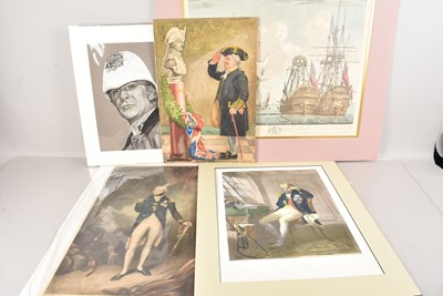 Lot 579 - An assortment of Naval Artwork