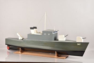 Lot 581 - A 1970s Hobby Annual Navy Vessel model