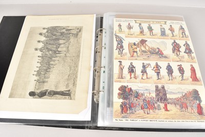 Lot 583 - A collection of Military prints and paper ephemera
