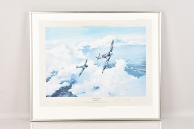 Lot 584 - Duel of Eagles by Robert Taylor