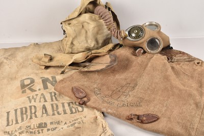 Lot 589 - A 1937 dated Gass Mask and Filter