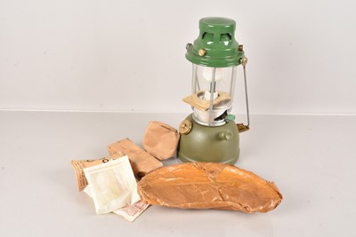 Lot 608 - A 1950s Military Issue Bialaddin Gas Lamp