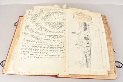 Lot 614 - Two very large books of the Travel Records and Experiences in Many Lands by Graham Seton Hutchinson