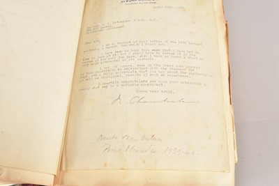 Lot 615 - A very impressive volume of Autographs and Letters compiled by Graham Seton Hutchinson