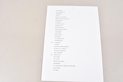 Lot 615 - A very impressive volume of Autographs and Letters compiled by Graham Seton Hutchinson