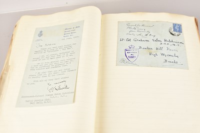 Lot 615 - A very impressive volume of Autographs and Letters compiled by Graham Seton Hutchinson