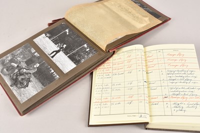 Lot 621 - A Facsimile Inter War Pilots Flying Log for R.R.S.Tuck