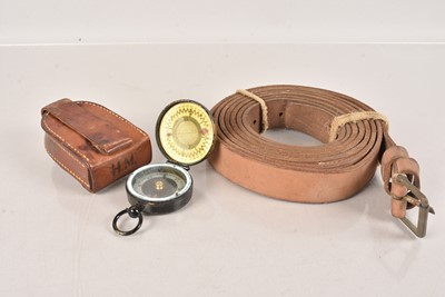 Lot 624 - A WWI Short & Mason 'Magnapole' Pocket Compass
