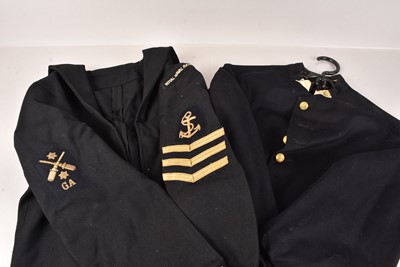 Lot 627 - A Royal Naval Dress Jacket
