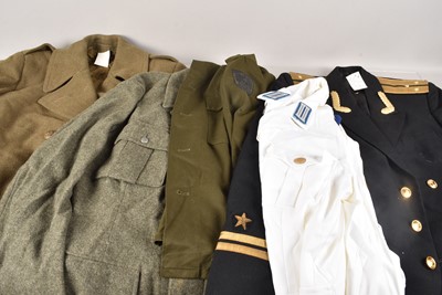 Lot 629 - An assortment of Overseas Military and Naval Jackets