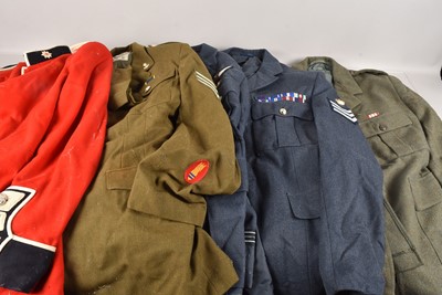 Lot 630 - A collection of Post War British Uniform Jackets