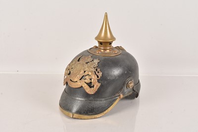 Lot 638 - A German Pickelhaube