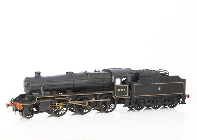 Lot 862 - A Cherry Scale Models Gauge 1 Battery-Operated  Electric BR-ex LMS Stanier 6P5F Lobster 2-6-0 Locomotive and Tender No 42959