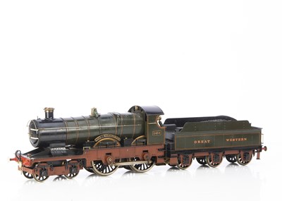 Lot 863 - A John Barrett Gauge 1 Live Steam Spirit-Fired GWR City Class City of Birmingham 4-4-0 Locomotive and Tender No 3434