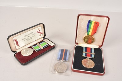 Lot 683 - A group of four WWII Commemorative medals