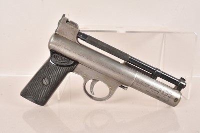 Lot 710 - A Webley Mark I Air Pistol