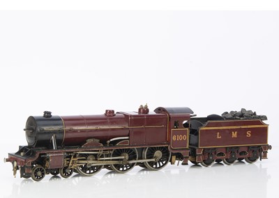 Lot 868 - A Gauge 1 Live Steam Spirit-Fired LMS Royal Scot-Class Royal Scot 4-6-0 Locomotive and Tender No 6100