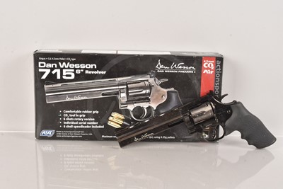 Lot 740 - A Dan Wesson .357 Magnum 6'' CO2 Revolver