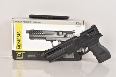 Lot 757 - A Webley Nemesis .22 CO2 Air Pistol