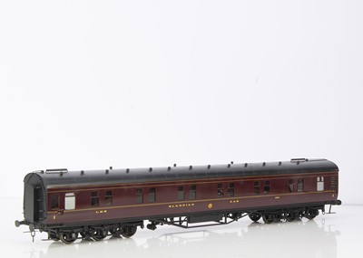 Lot 873 - A John Clegg Gauge 1 Twelve-Wheel LMS  1st Sleeping Car No 252