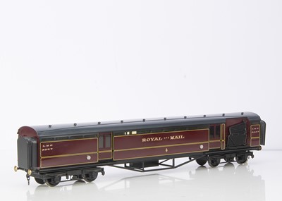 Lot 874 - A John Clegg Gauge 1 Bogie LMS  Royal Mail Coach No 2367