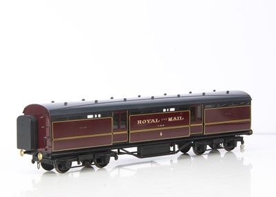 Lot 875 - A John Clegg Gauge 1 Bogie LMS  Royal Mail Sorting Van No 2378