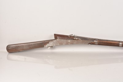 Lot 800 - A Middle Eastern Matchlock Rifle