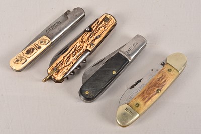 Lot 828 - Four Vintage Pocket Knives