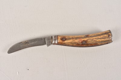 Lot 833 - A 19th Century Nowill Pruning Knife