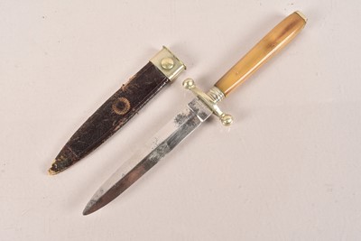 Lot 838 - A Mappin Brothers Fighting/Boot Knife
